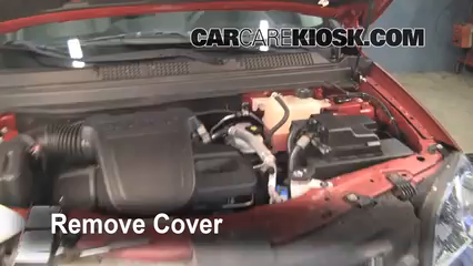 2008 Saturn Vue XE 2.4L 4 Cyl. Battery Replace